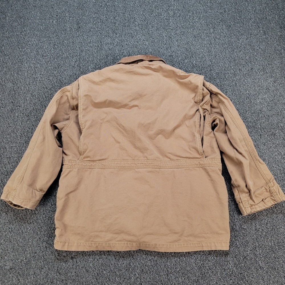 Thunder Bay Jacket Mens M Brown Chore Barn Coat Corduroy Collar Workwear Vintage - Picture 14 of 15